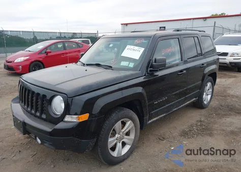 2012 Jeep Patriot Latitude из США, поврежденный, VIN 1C4NJPFB2CD706579